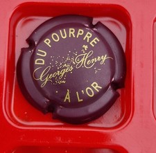 CAPSULE DE CHAMPAGNE HENRY GEORGES N° 9
