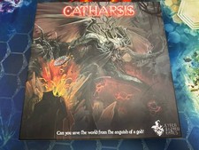 Catharsis Board Game + 2 Saga Expansions Sleeved