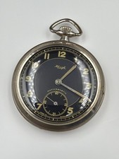 Orologio da tasca militare Kienzle art deco WW2 anni 40 - 49mm Germany Made piccoli secondi