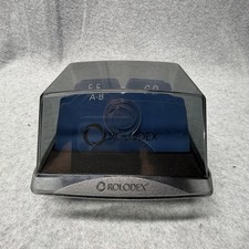 NeW NOS Vintage Rolodex XR-042 Flip Case Organizer Cards Small Compact Desktop