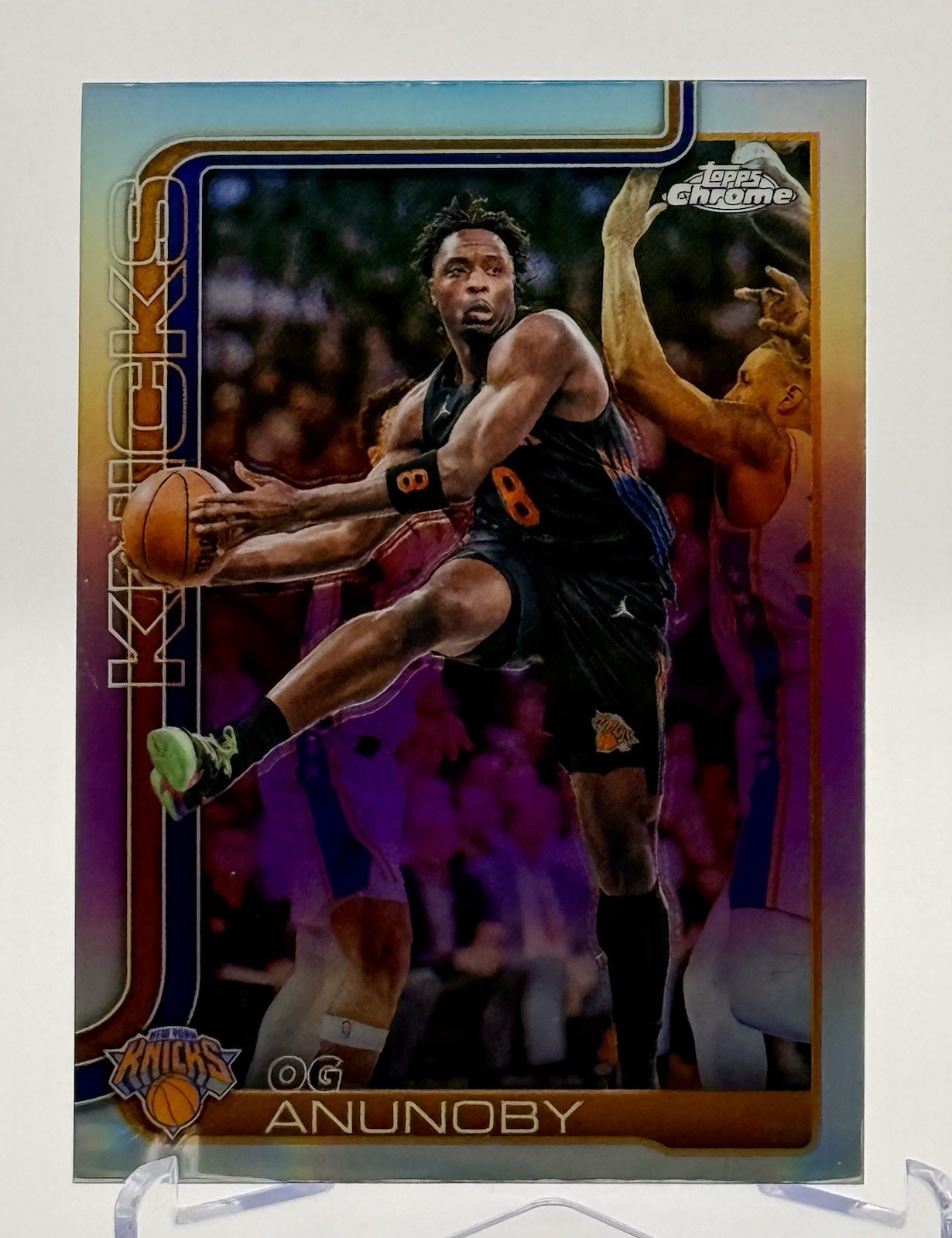 2025-26 Topps Chrome Update Basketball - OG Anunoby #43 REFRACTOR