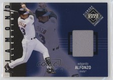 2002 Upper Deck Diamond Connection Collection Jerseys /775 Edgardo Alfonzo 0c2