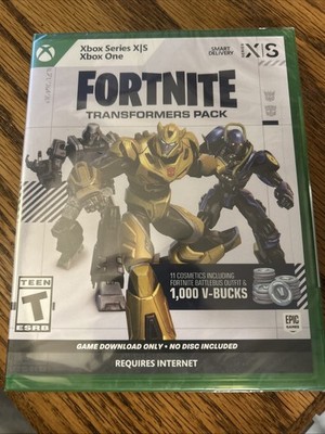BRAND NEW SEALED - Fortnite Transformers Pack (Xbox Series X/S, Xbox One)