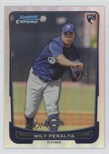 2012 Bowman Chrome Refractor Wily Peralta #199 0qr0