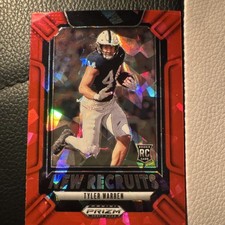 2025 Panini Prizm Draft Picks Tyler Warren Penn State Red Ice Rookie #13