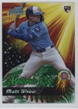 2025 Bowman Chrome Mega Box Green Mojo Refractor 28/99 Matt Shaw #MR-9 1mq2