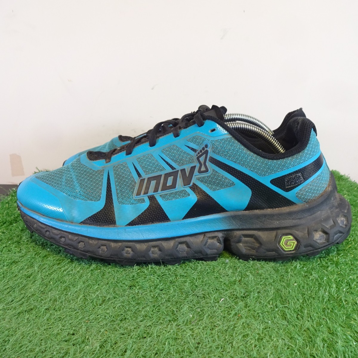 Inov Hiking Shoes Size 11 Men's Blue Trailfly Ultra G 300 Max