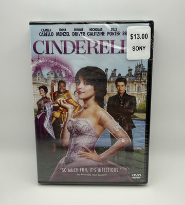 Cinderella DVD 2021 Camila Cabello Idina Menzel Billy Porter NEW Sealed