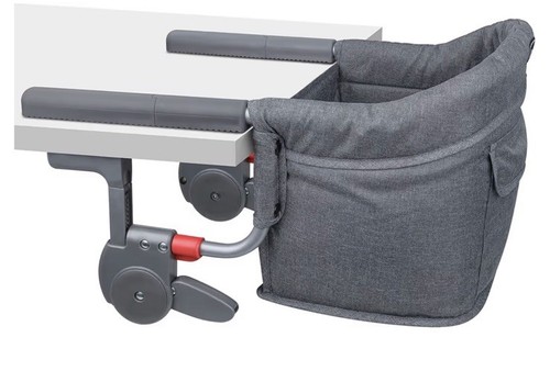 Hook On High Chair: Portable Fast Table Chair with Storage Bag, Clip on High ...