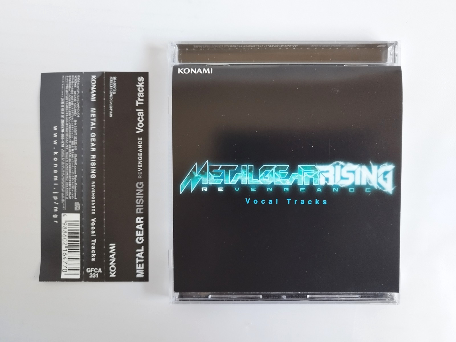 Metal gear rising: revengeance vocal tracks w/obi game music konami hideo kojima