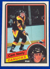 CAM NEELY 1984-85 O-PEE-CHEE #327 ROOKIE CARD RC - NEAR MINT, CENTERING. HOFer. rookie card picture