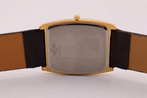 Vintage Seiko Slim Quartz  Men's Wrist Watch - Comes With New Battery, New Strap image 13