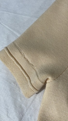 Kate Spade New York wool short sleeve dress beige and black bow on waste Large - Picture 11 of 15