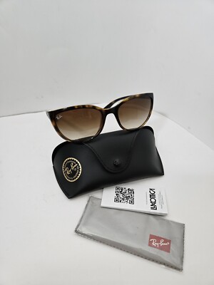 RAY BAN Emma Brown Gradient Dark Havana Sunglasses RB4167