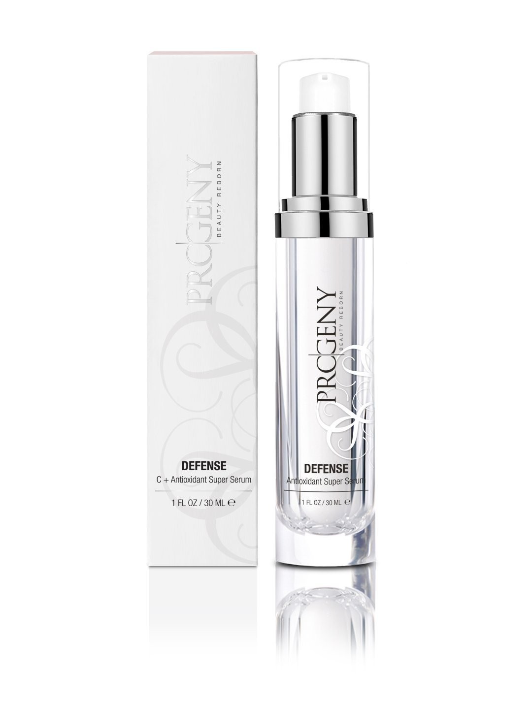 (1 fl oz) DEFENSE Vitamin C Serum With Hyaluronic Acid - Super Antioxidant Serum