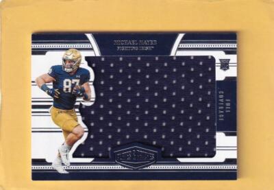 2023 Chronicles Draft Plates and Patches Full Coverage Jerseys Michael Mayer MEM