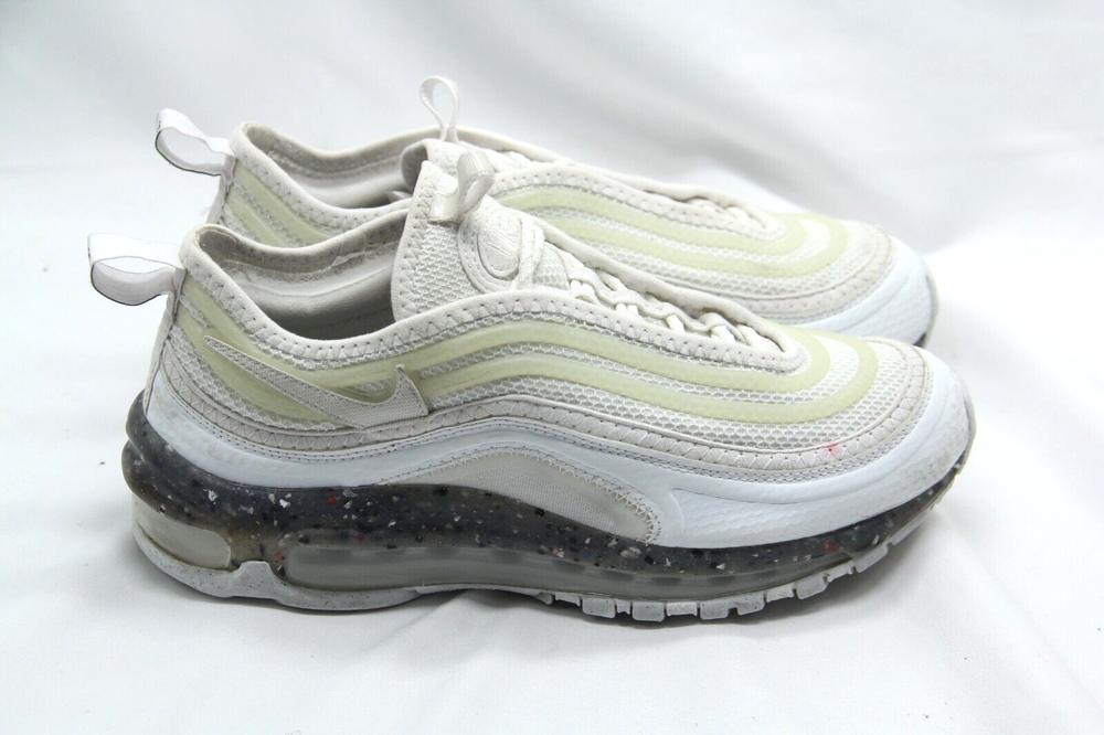 Nike Air Max Terrascape 97 Mens Sneakers in Triple White Size 6.5 for Walking