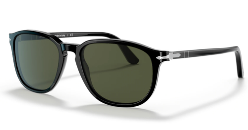 Occhiali da sole uomo Persol PO 3019 quadrati neri eleganti e classico  squadrati | eBay