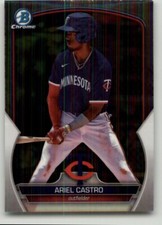 2023 Bowman Draft Ariel Castro Chrome #BDC-150 Minnesota Twins