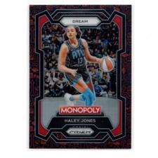 Haley Jones 2024 Panini Prizm WNBA Monopoly #138 Red Icons Parallel