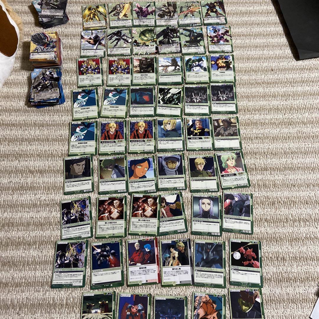 Mobile Suit Gundam tcg trading card lot of 250 War AR god Mobile Suit Gundam tcg trading card lot of 250 War AR god