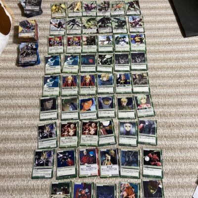 ガンダムウォー　AR ゴッドガンダム＆ノーベルガンダム　約250枚まとめ売り ガンダムウォーAR ゴッドガンダム＆ノーベルガンダム約250枚まとめ売り