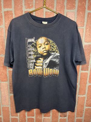 Vintage Lil Bow Wow Snoop Dogg Concert Tour Rap Tee Hip-Hop T-Shirt Size Large