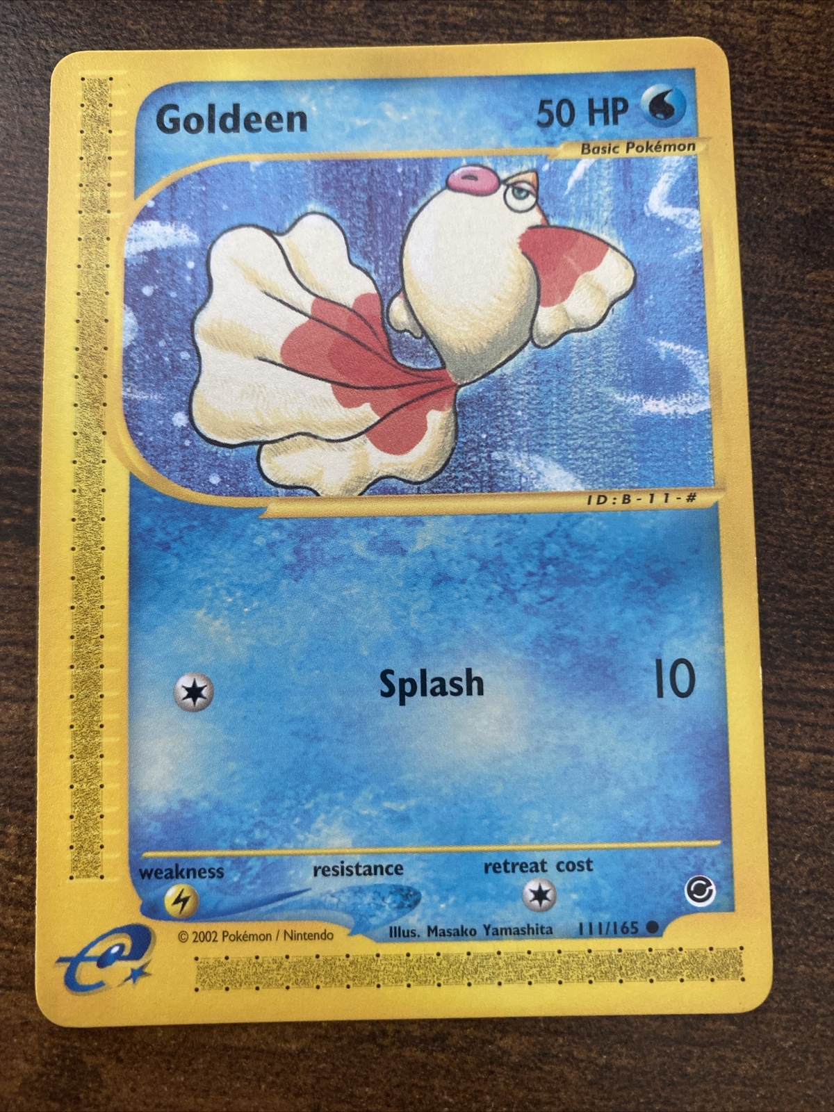 Pokémon TCG Expedition Golden 111/165 NM