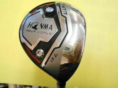 ホンマ TW717 7W shinsuke HONMA FAIRWAY WOOD TOUR WORLD TW717 TA65 JAPAN MODEL 7W Stiff Flex