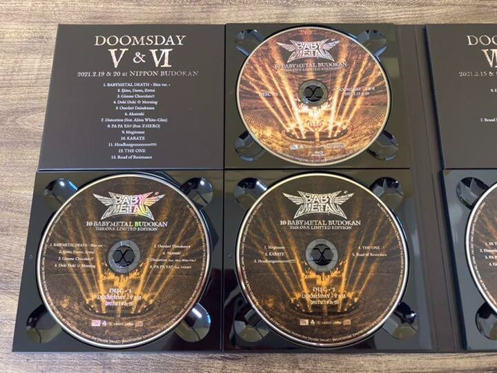 10 BABYMETAL BUDOKAN THE ONE LIMITED EDITION 2BD＋4CD Japan | eBay