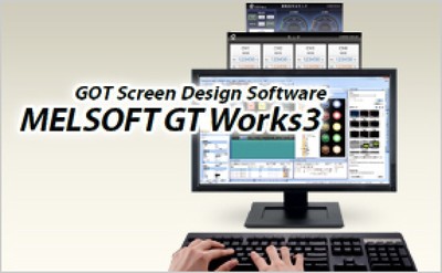 Mitsubishi HMI License Software GT-Works3 / GT-Designer3