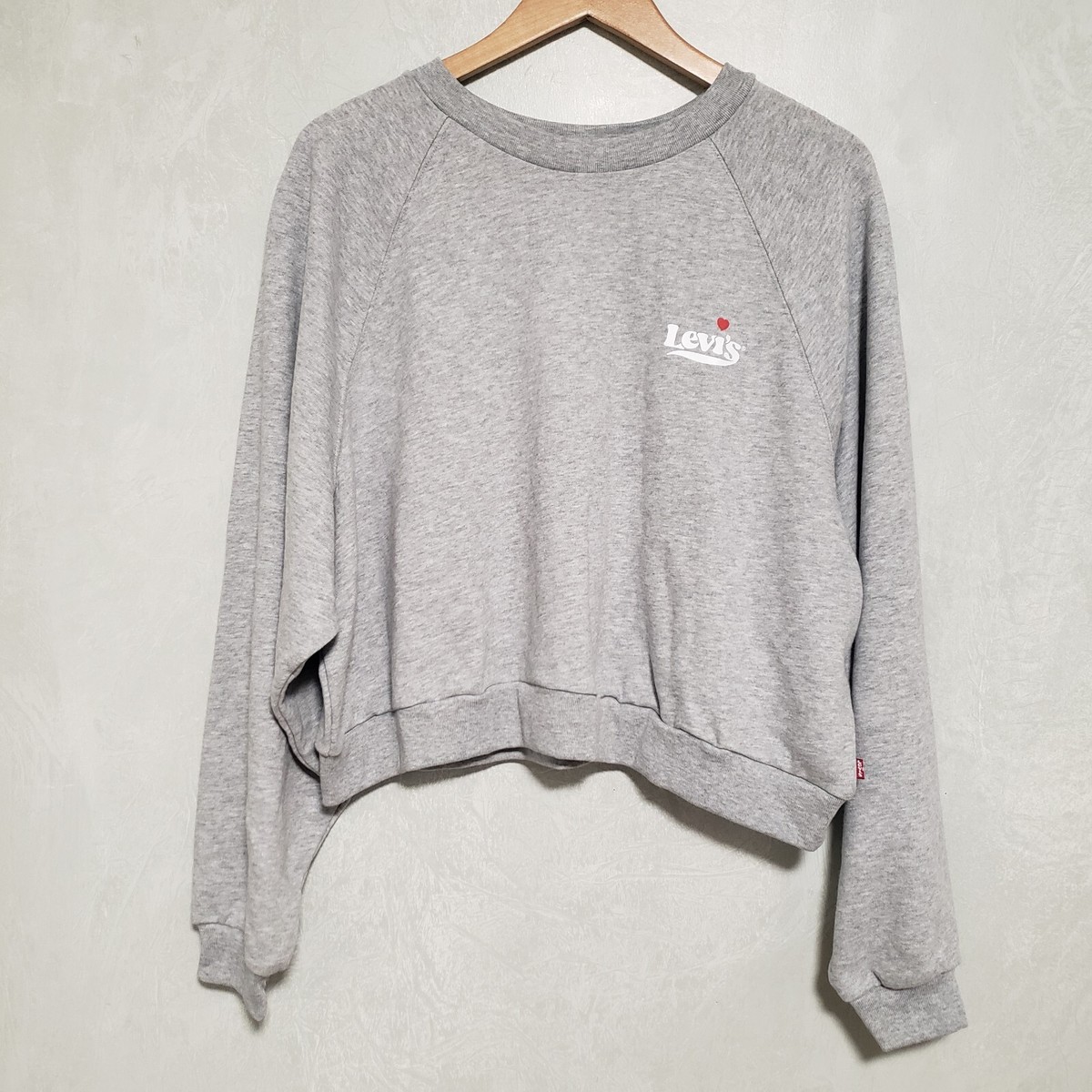 Grey Sweatshirt Forever 21 Honey Sweatshirt Levi's Heather Gray