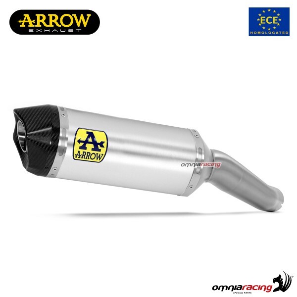 Arrow exhaust Indy Race approved for Husqvarna Svartpilen/Vitpilen