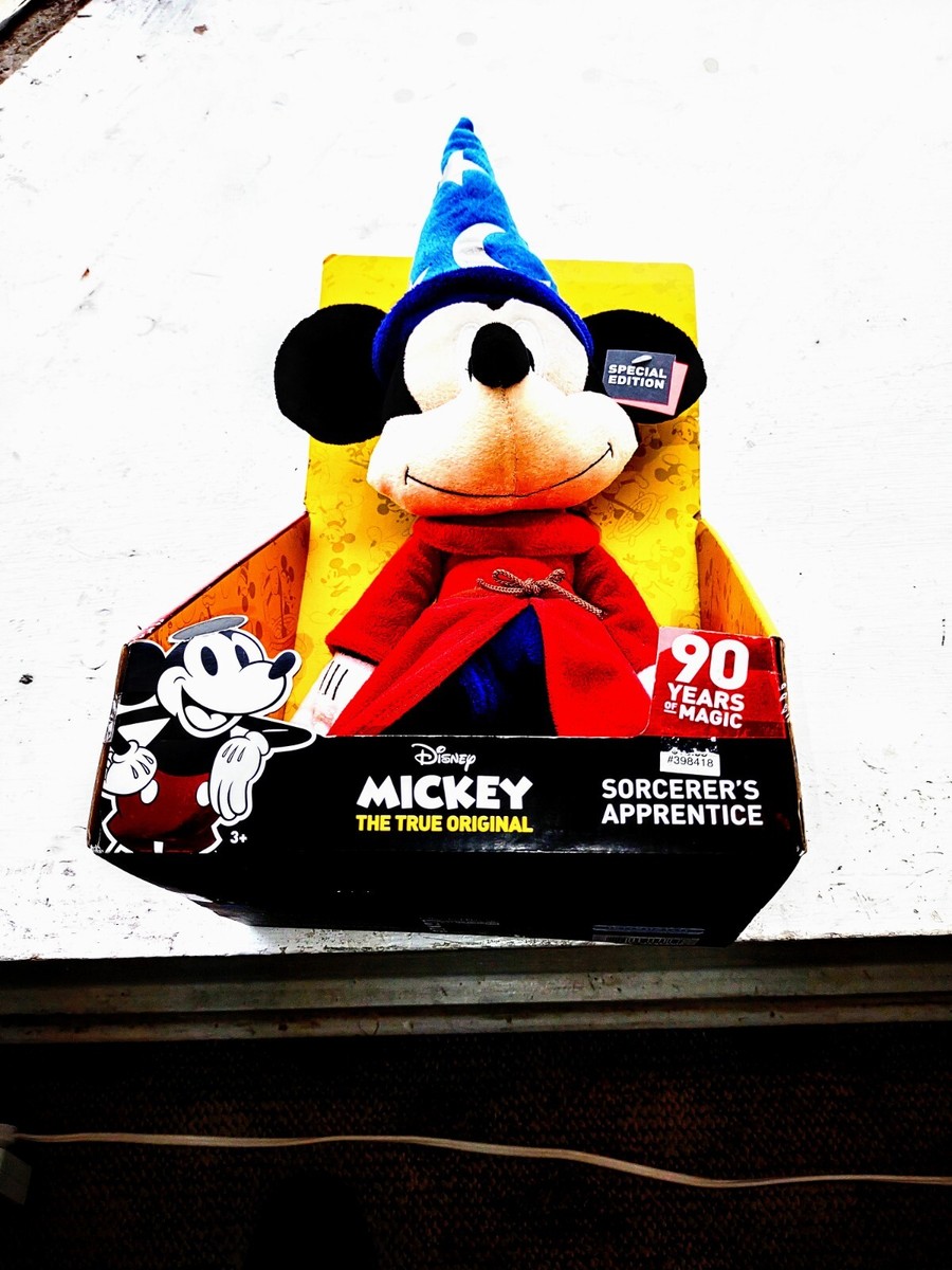 ★Disney mickey 90周年★ DISNEY MICKEY MOUSE PLUSH SPECIAL EDITION 90 YEARS SORCERER'S