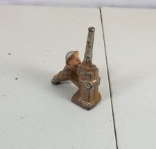 1940'S BARCLAY MANOIL SOLDIER LEAD SOLDIER GUNNER ANTI AIRCRAFT 54. 41B