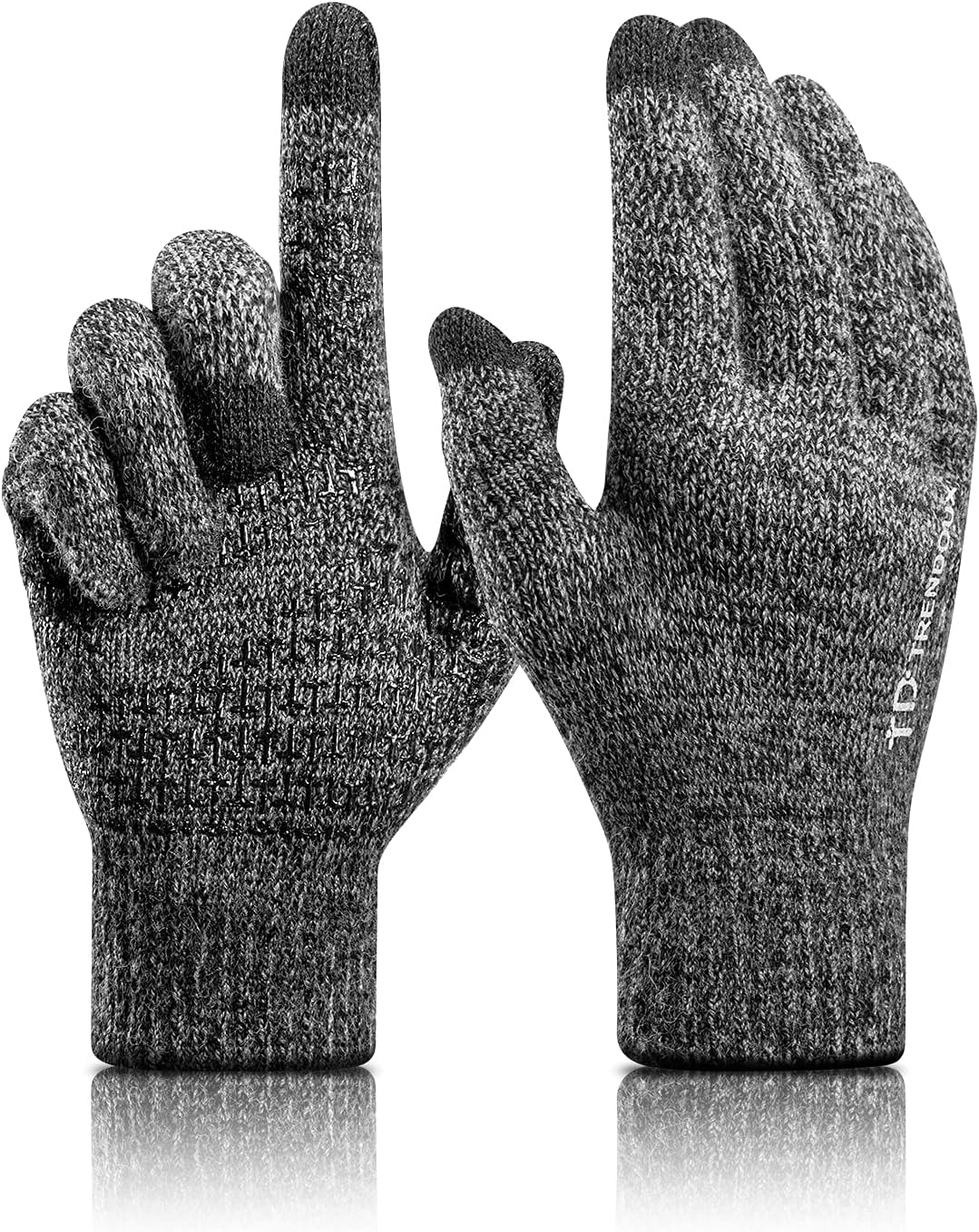 Winter Gloves for Men & Women - Cold Weather Touchscreen Warm Unisex Design Non-Slip Grip-image