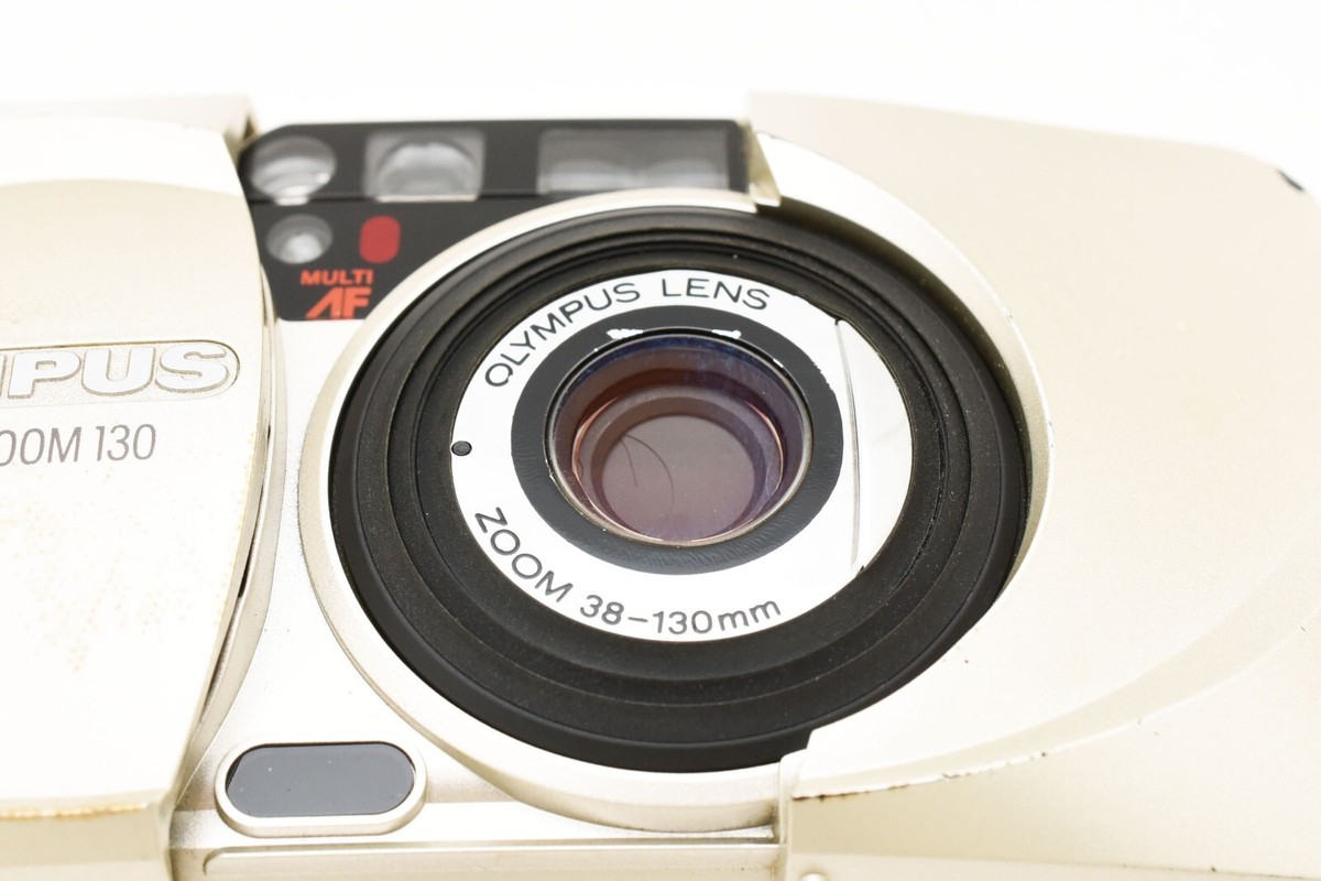 ☆美品☆【OLYMPUS】μZOOM130 Olympus μ mju Zoom 130 Gold Point & Shoot 35mm Film Camera