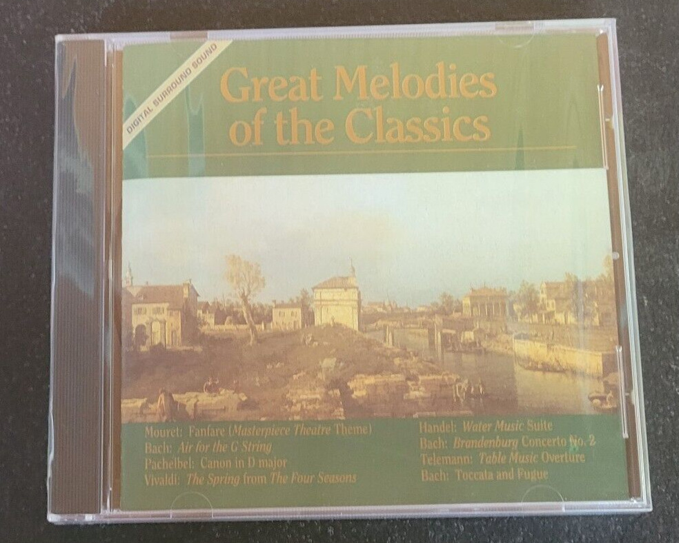 Great Melodies of the Classics Audio CD New Sealed
