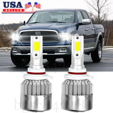 LED Upgrade Fog Light 6K White Bulbs For 2003-18 Dodge RAM 1500 2500 3500 2Pcs