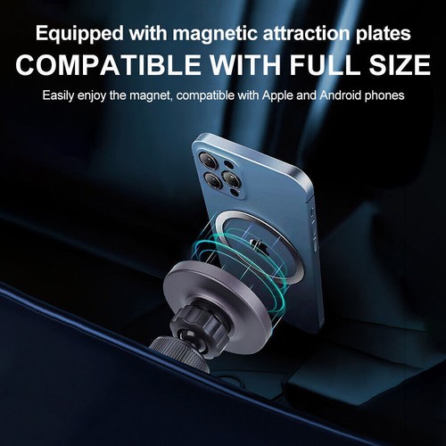Universal Magnetic in Car Mobile Phone Holder Stand Dashboard 360 Rotation Mount - Picture 12 of 14