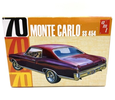 AMT 1/25 SCALE 1970 MONTE CARLO SS 454 MODEL KIT FACTORY