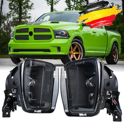 Paar LED Stoßstangen LH+RH Nebelscheinwerfer Für Dodge Ram 1500 2013-2018