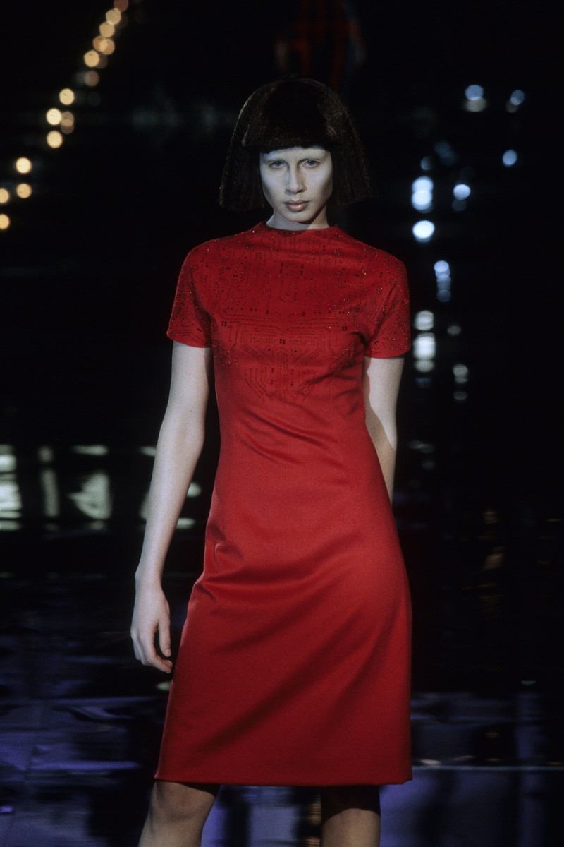 Givenchy by Alexander McQueen A/W 1999 'Tron' Circuit Board
