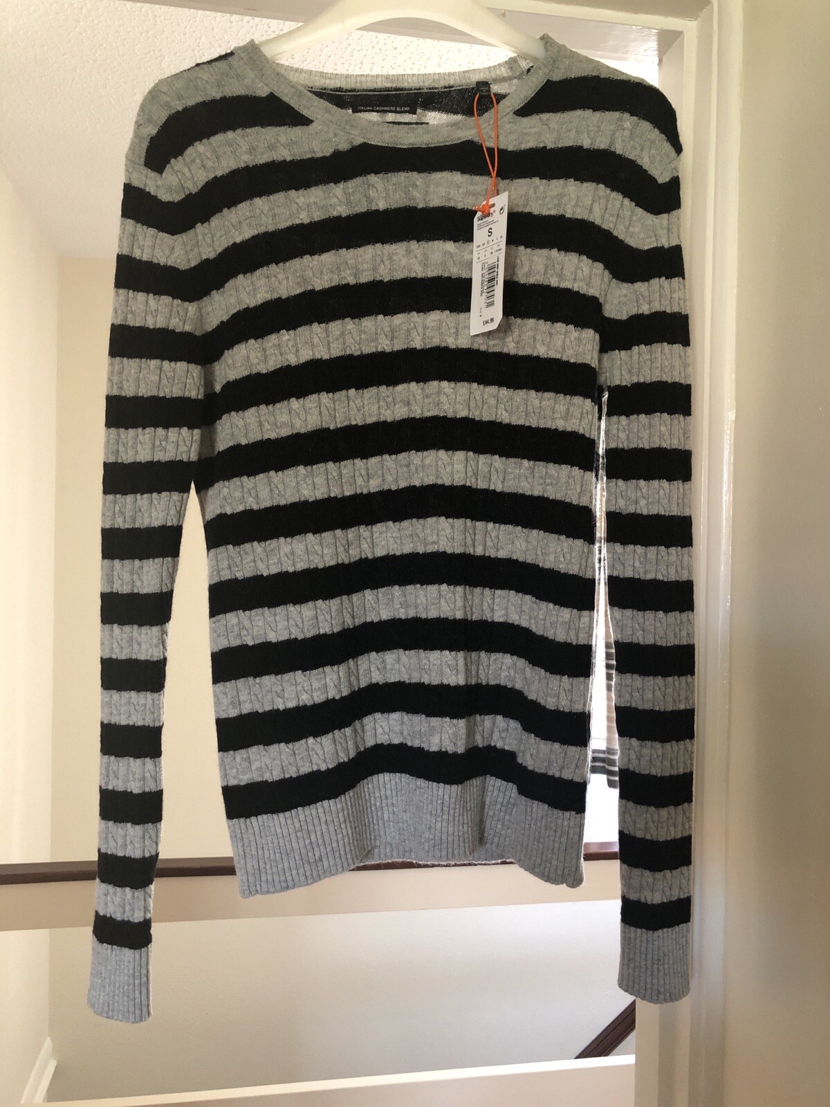 superdry mustard jumper