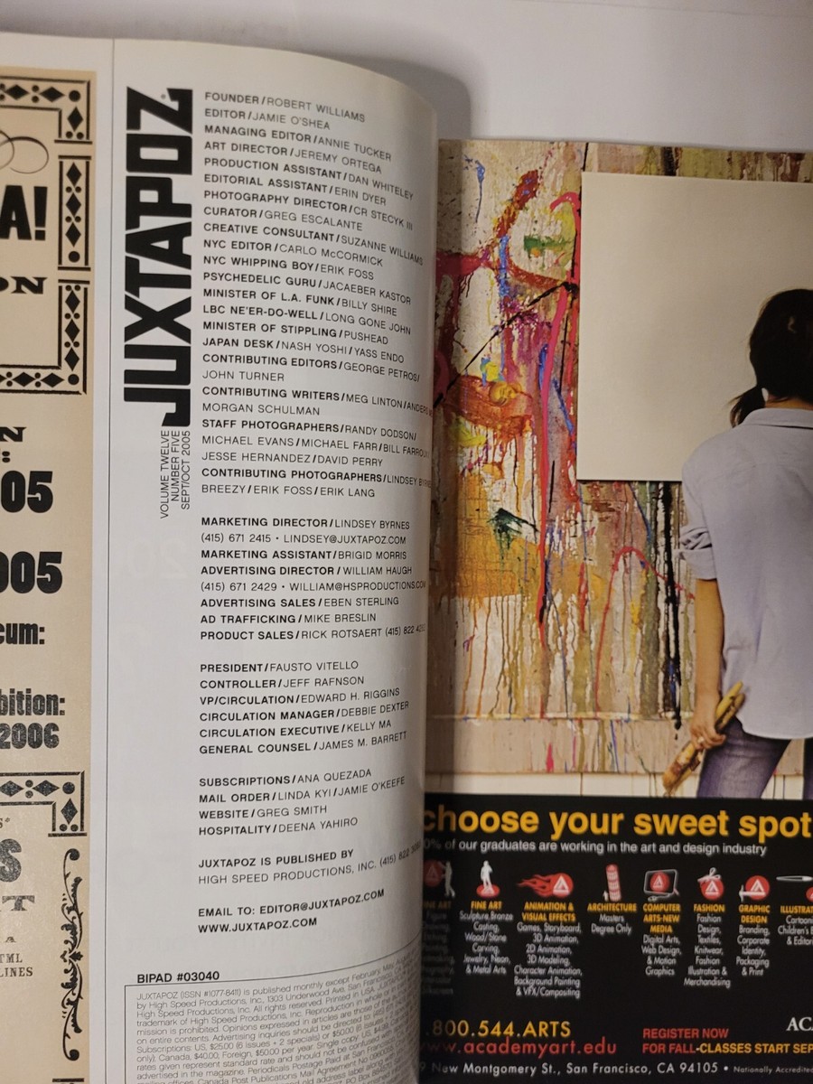 JUXTAPOZ Magazine - #58 Sept/Oct 2005, Todd & Kathy Schorr, Fairey