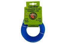 2.4mm x15m BLUE Very Strong TWIST Professional strimmer/brush cutter -less noise 0.32 per metre