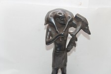 PHARAONIC ANCIENT EGYPTIAN ANTIQUE Hunter Hunting Cattle Stand Statue 1985-1856 