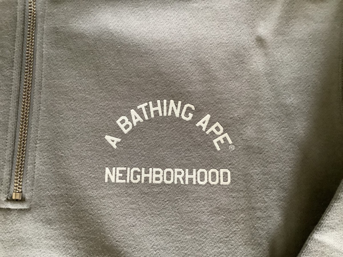 トップス NEIGHBORHOOD BAPE X NBHD - TEE #2 GRAY BAPE x Neighborhood Tee Grey – Upper Level 916