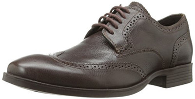 Cole Haan Copley Wing-tip Derbys Cole Haan COPLEY brown leather wingtip lace up oxford men main image 4