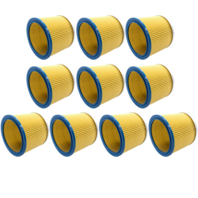 10x Patronenfilter für Einhell RT-VC 1420 1500 WM 1525 SA 1600 E 1630 SA